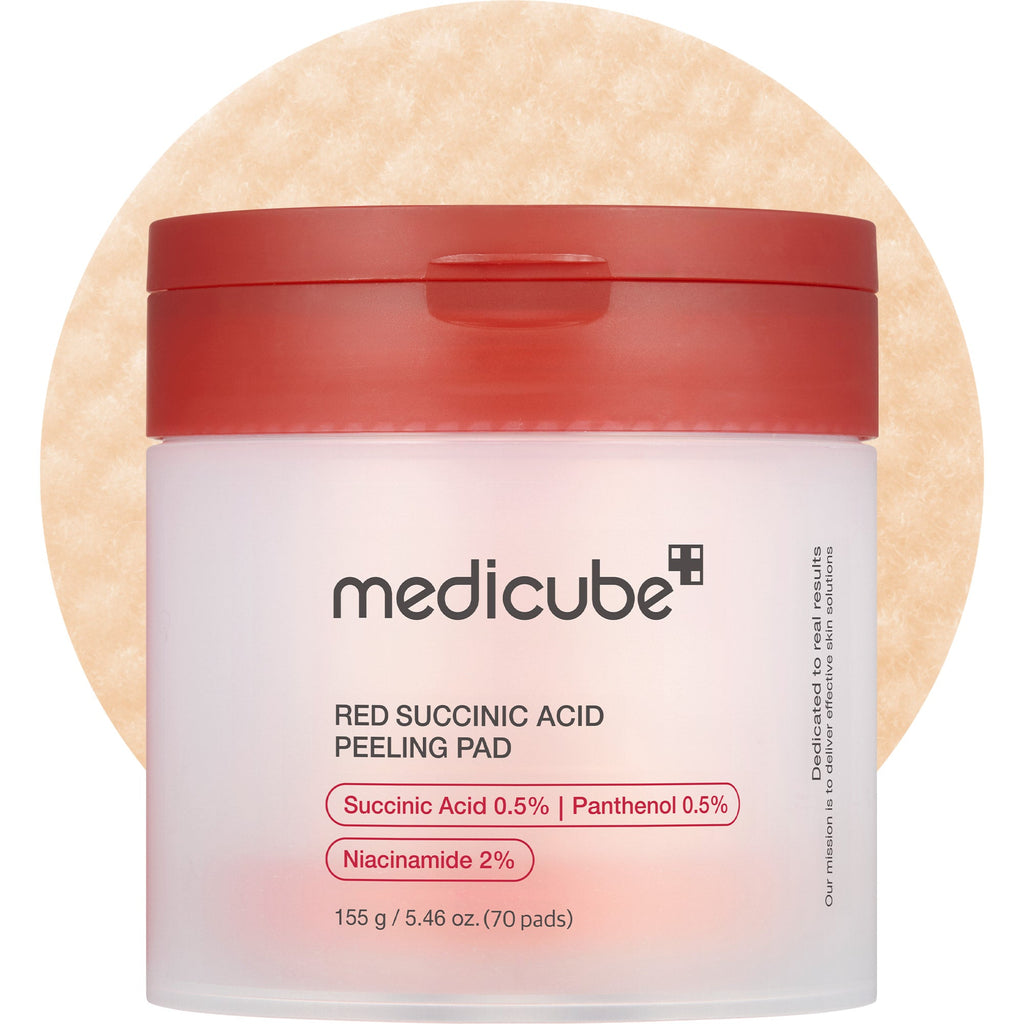 Red Succinic Acid Panthenol Pads F3