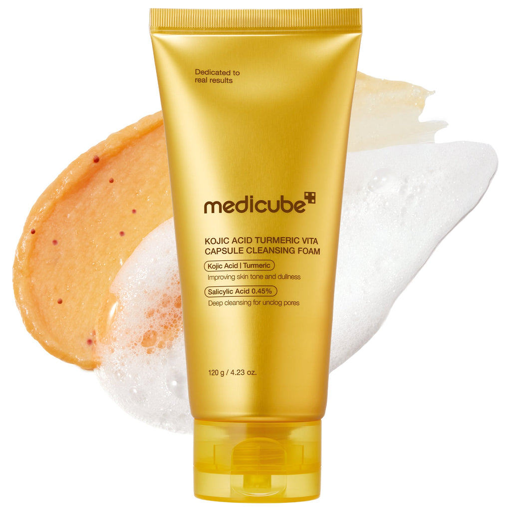 Kojic Acid Turmeric Vita Capsule Foam Cleanser X5