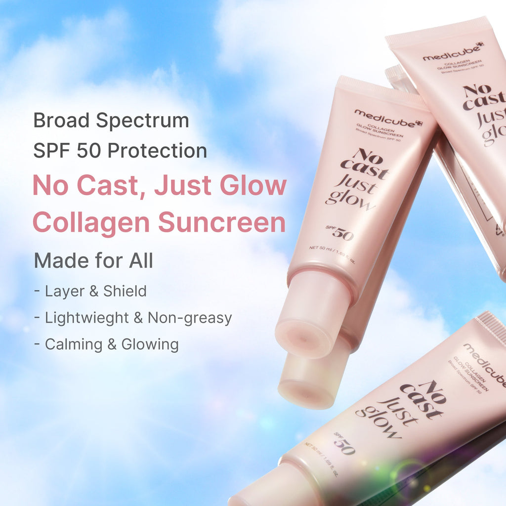 No Cast Just Glow Collagen Sunscreen R1