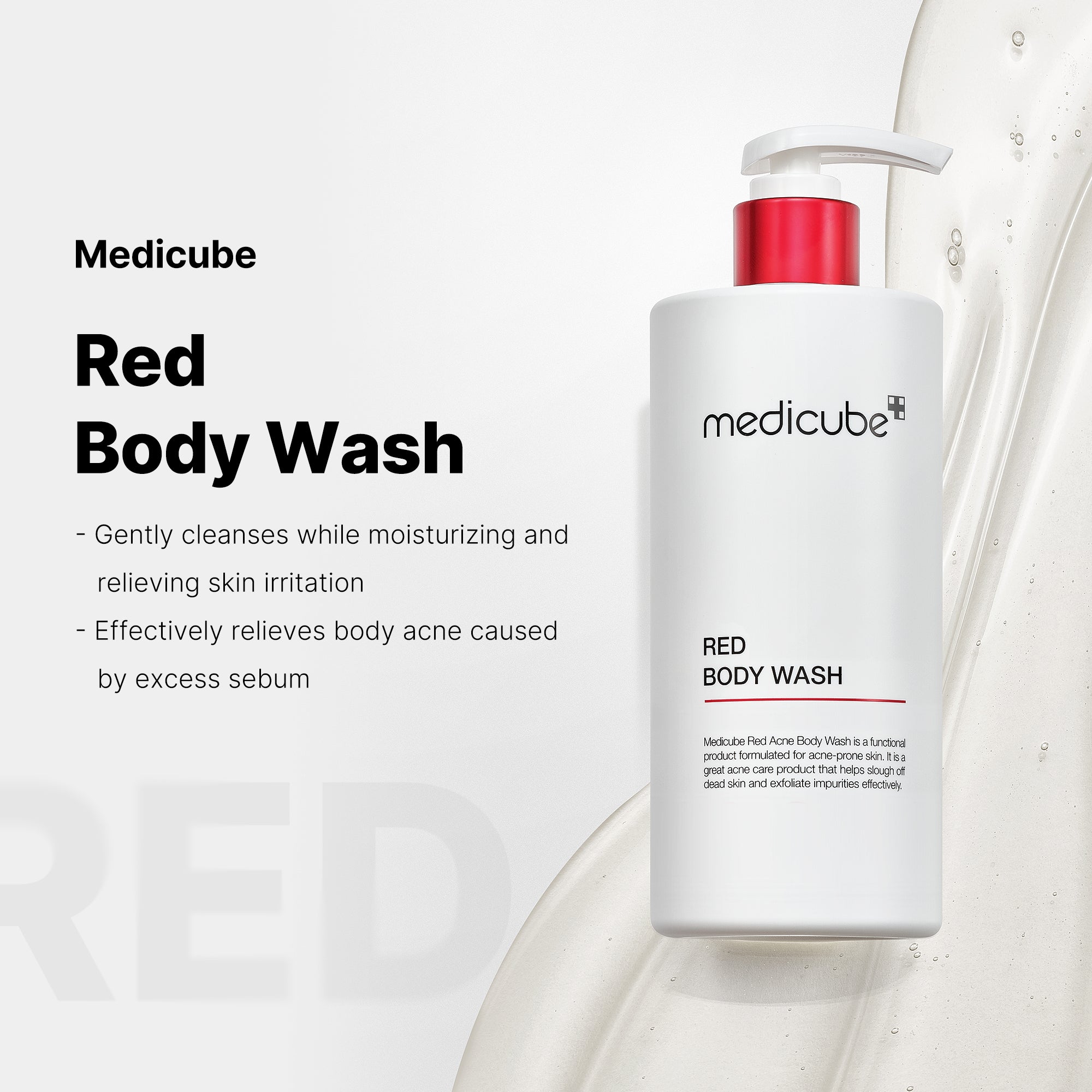 Red Body Wash E2