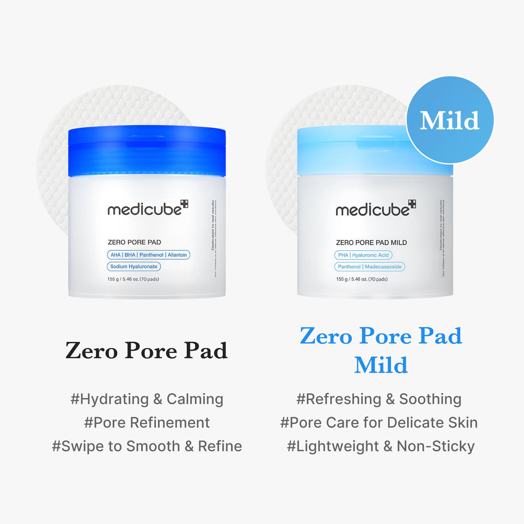Zero Pore Madecassoside Pads (Mild) B3