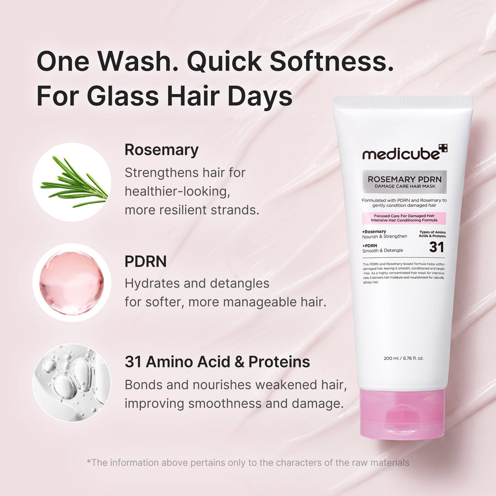 Rosemary PDRN Damage Care Hair Mask W9