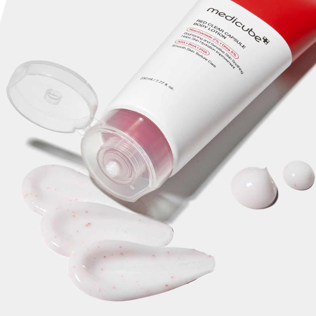 Red Clear Capsule Body Lotion G3