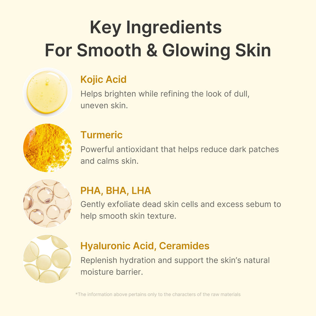 Kojic Acid Turmeric Body Peel Shot J0