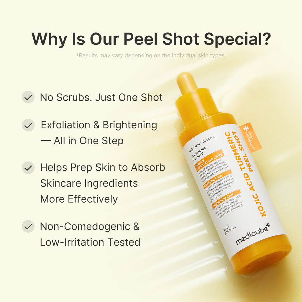Kojic Acid Turmeric Peel Shot F9
