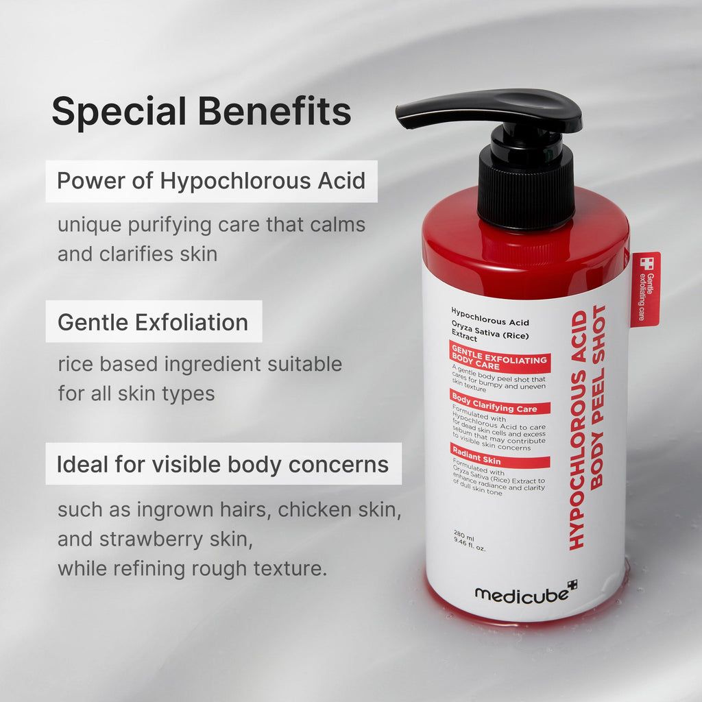 Hypochlorous Acid Rice Body Peel Shot C4
