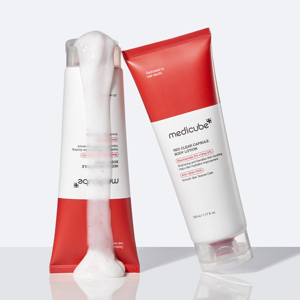 Red Clear Capsule Body Lotion G3
