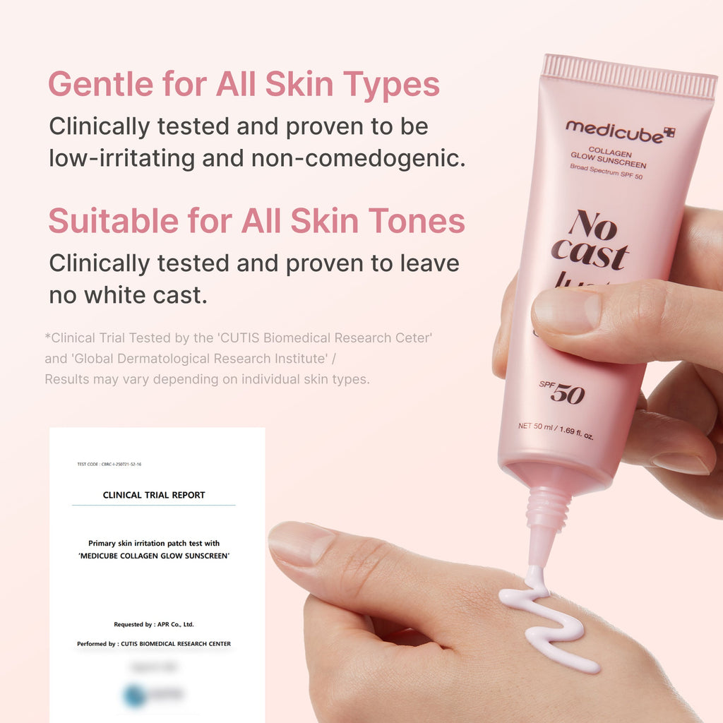 No Cast Just Glow Collagen Sunscreen R1