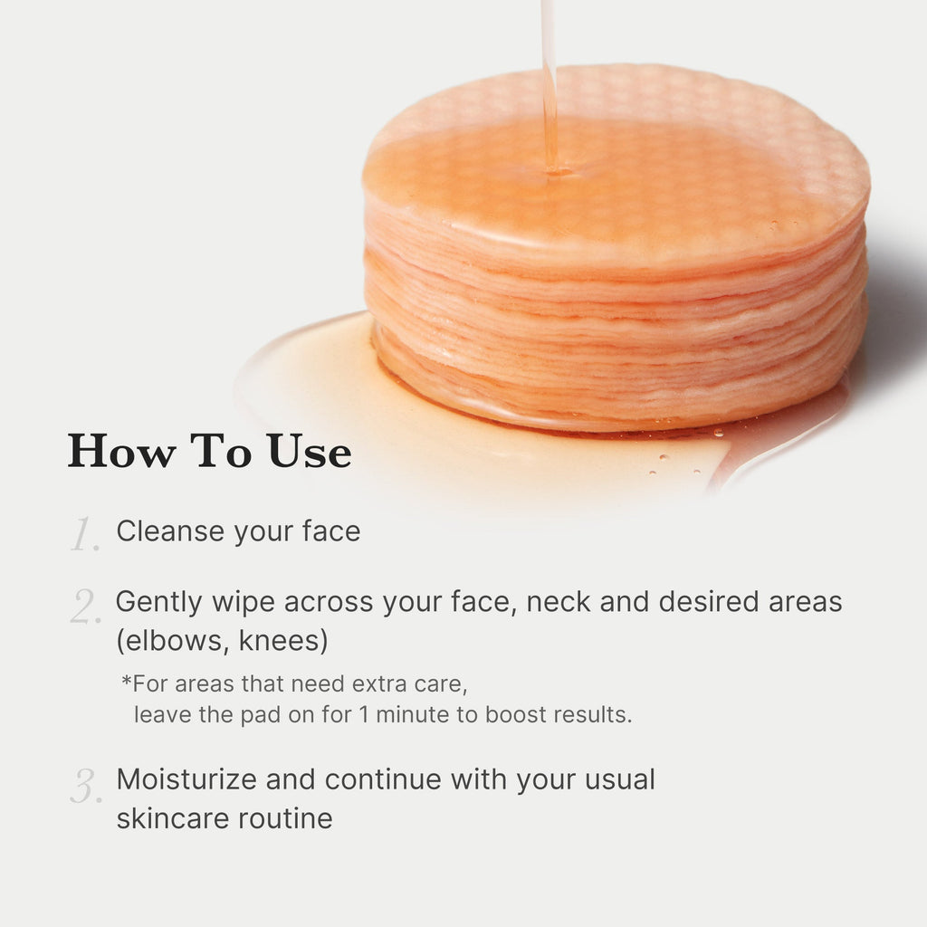 Red Succinic Acid Panthenol Pads N2