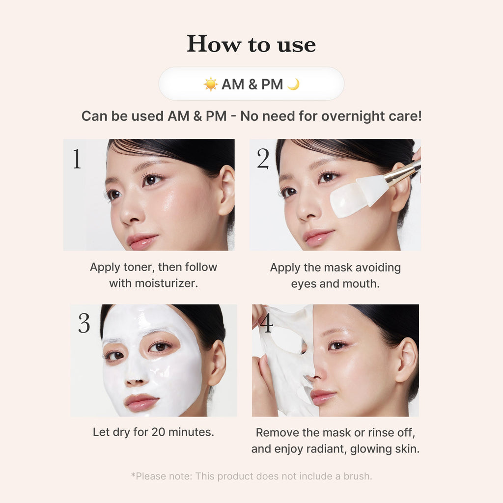 Collagen Milky Glow Daytime Wrapping Mask Z0