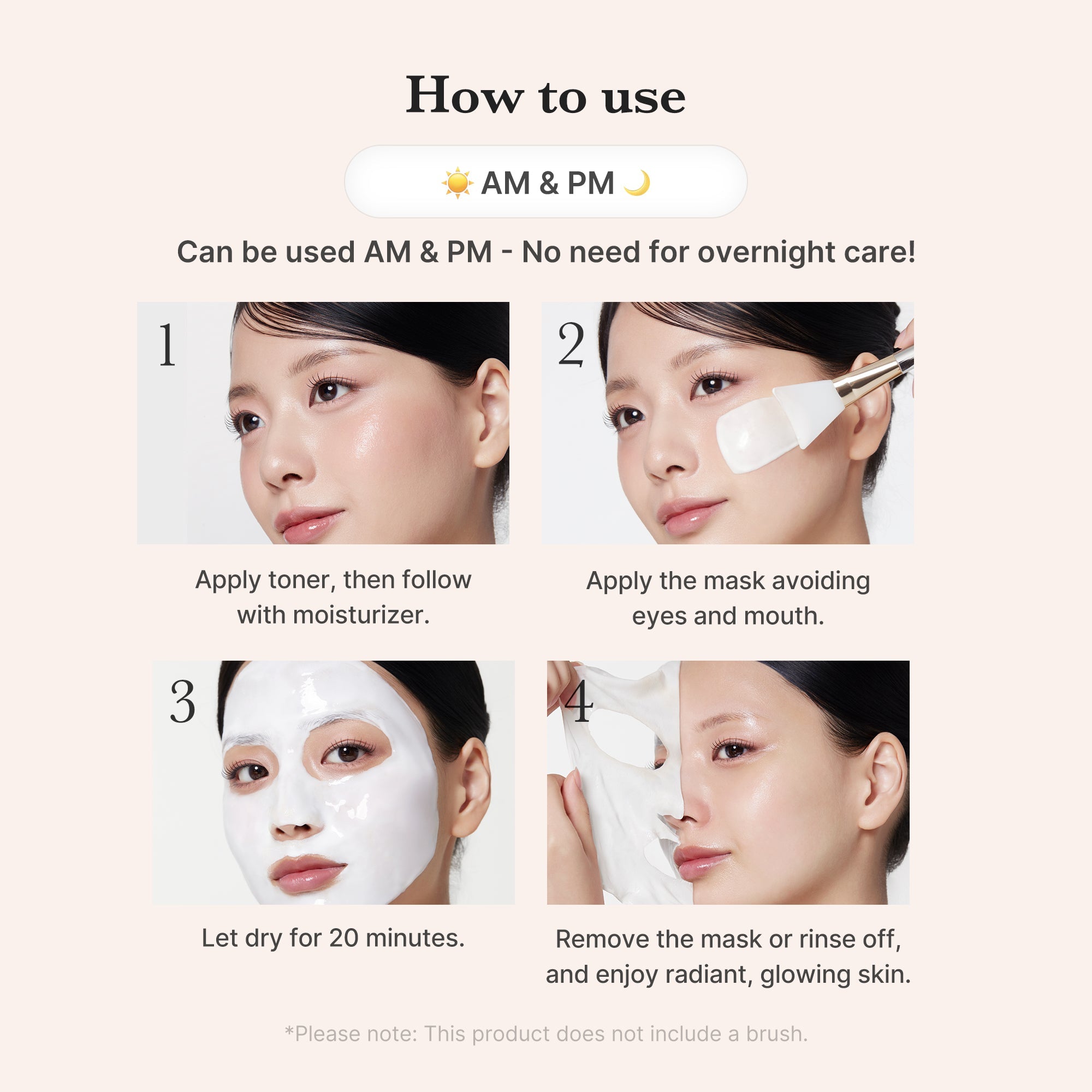 Collagen Milky Glow Daytime Wrapping Mask Z0