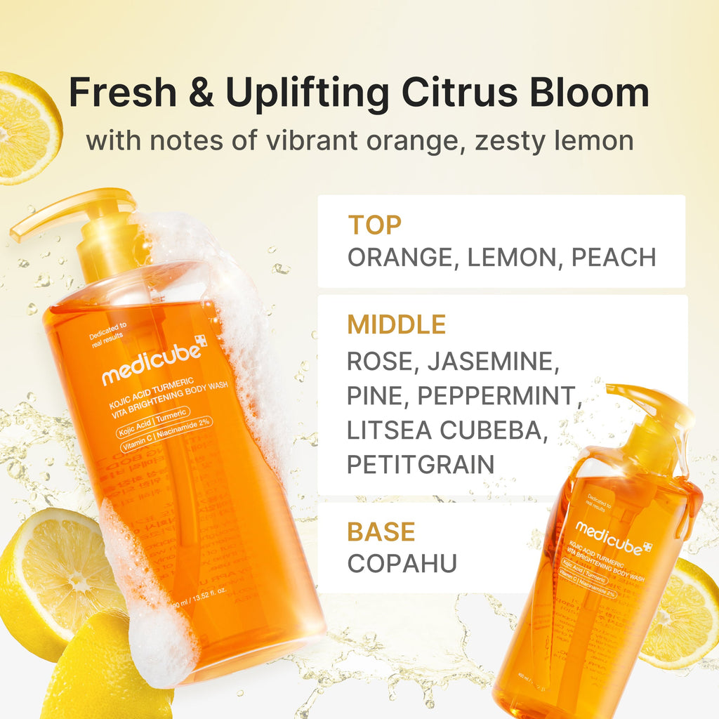 Kojic Acid Turmeric Brightening Body Wash V9