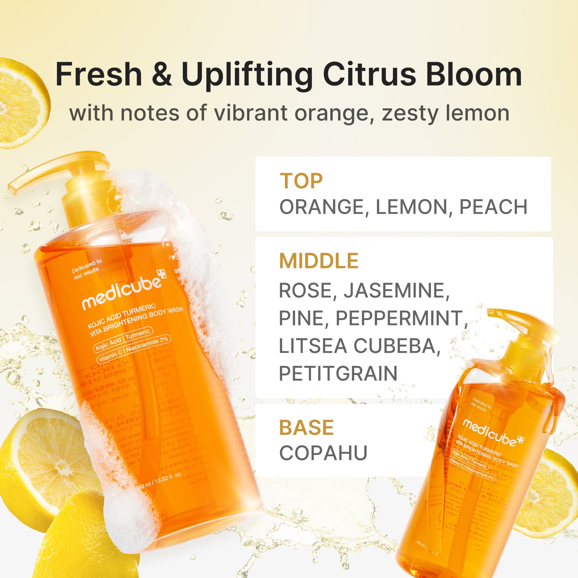 Kojic Acid Turmeric Brightening Body Wash V9
