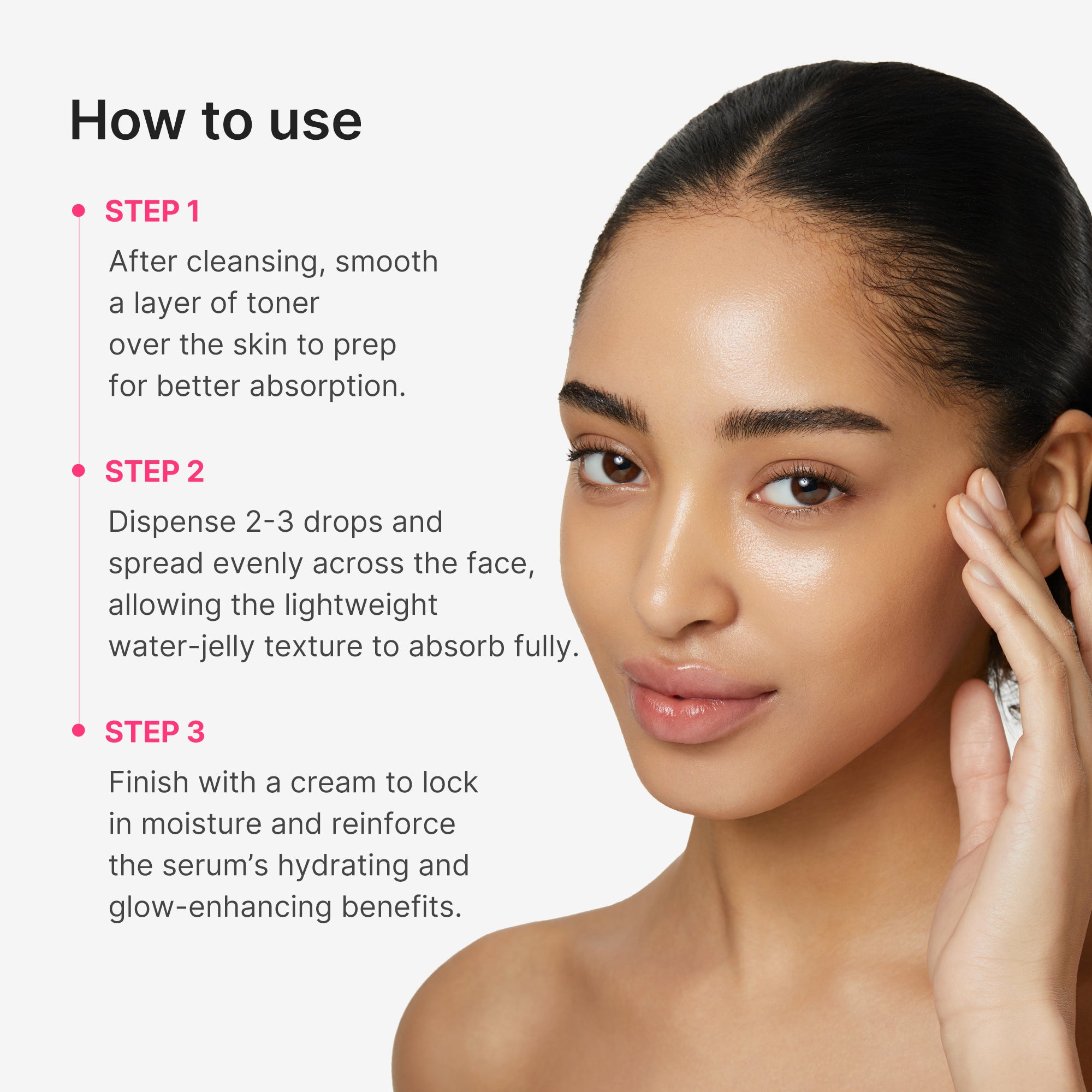 PDRN Pink Collagen Glow Jelly Serum X4