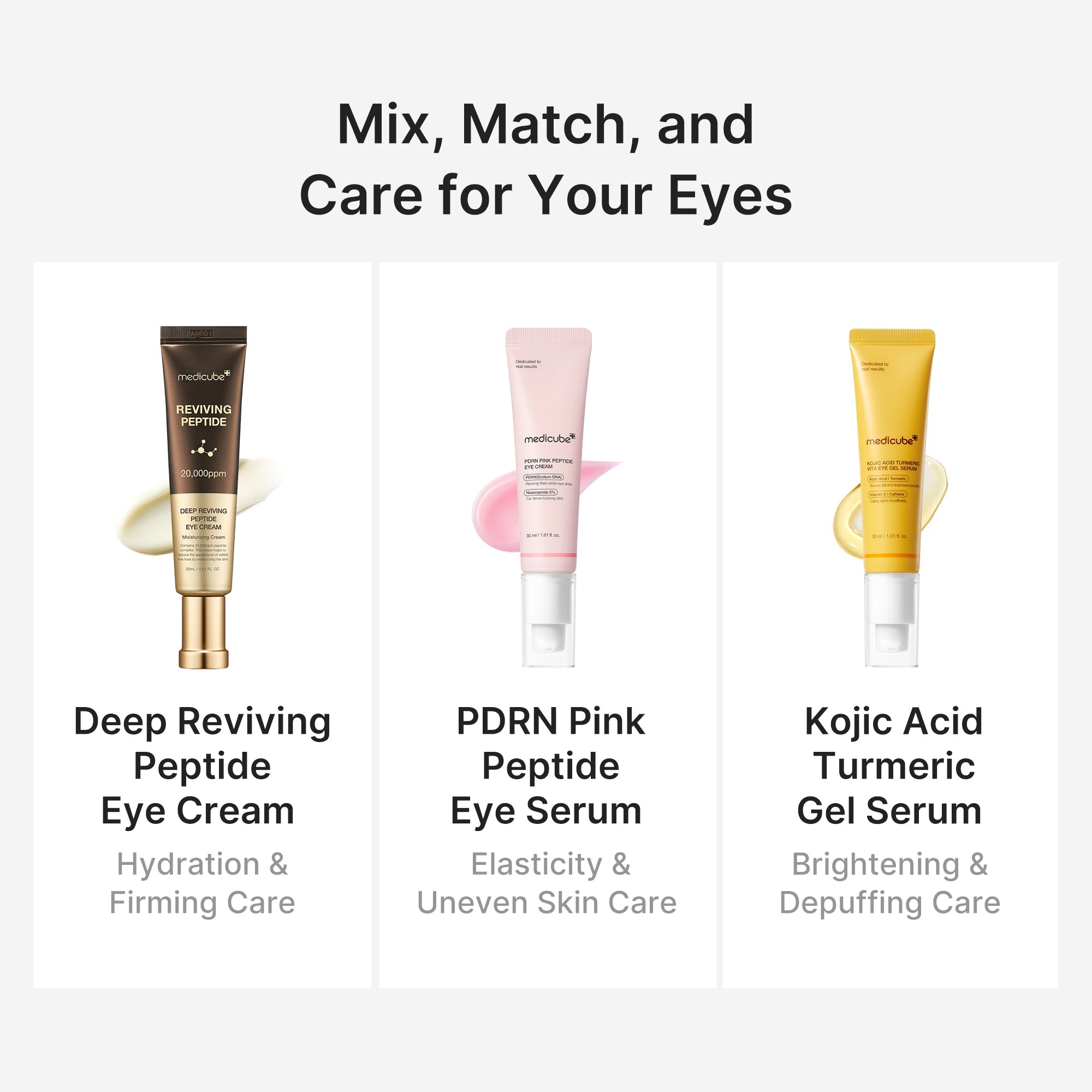 Kojic Acid Tumeric Eye Gel Serum X3