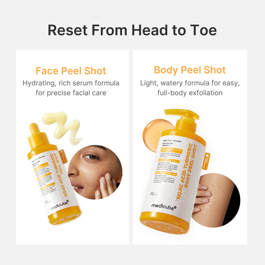 Kojic Acid Turmeric Body Peel Shot J0