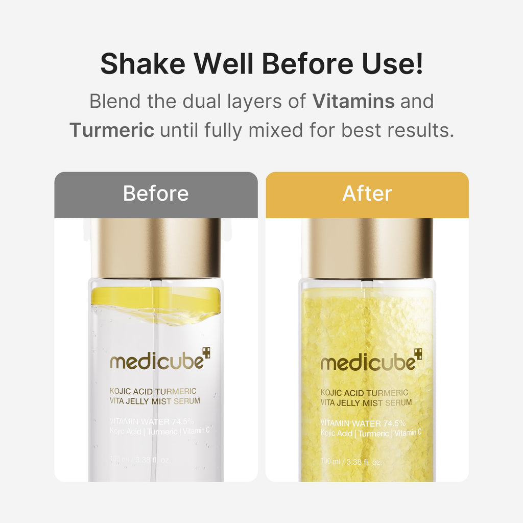 Kojic Acid Turmeric Vitamin Gold Jelly Mist Serum M4