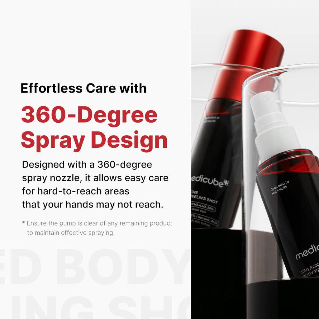 Red Body Peeling Shot Cleanser R6