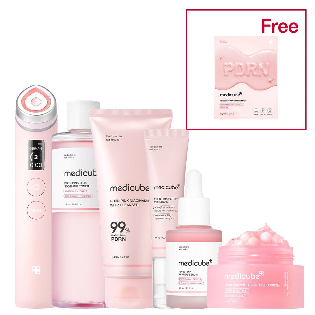 PDRN Pink Glow Home Aesthetic Full Set W5