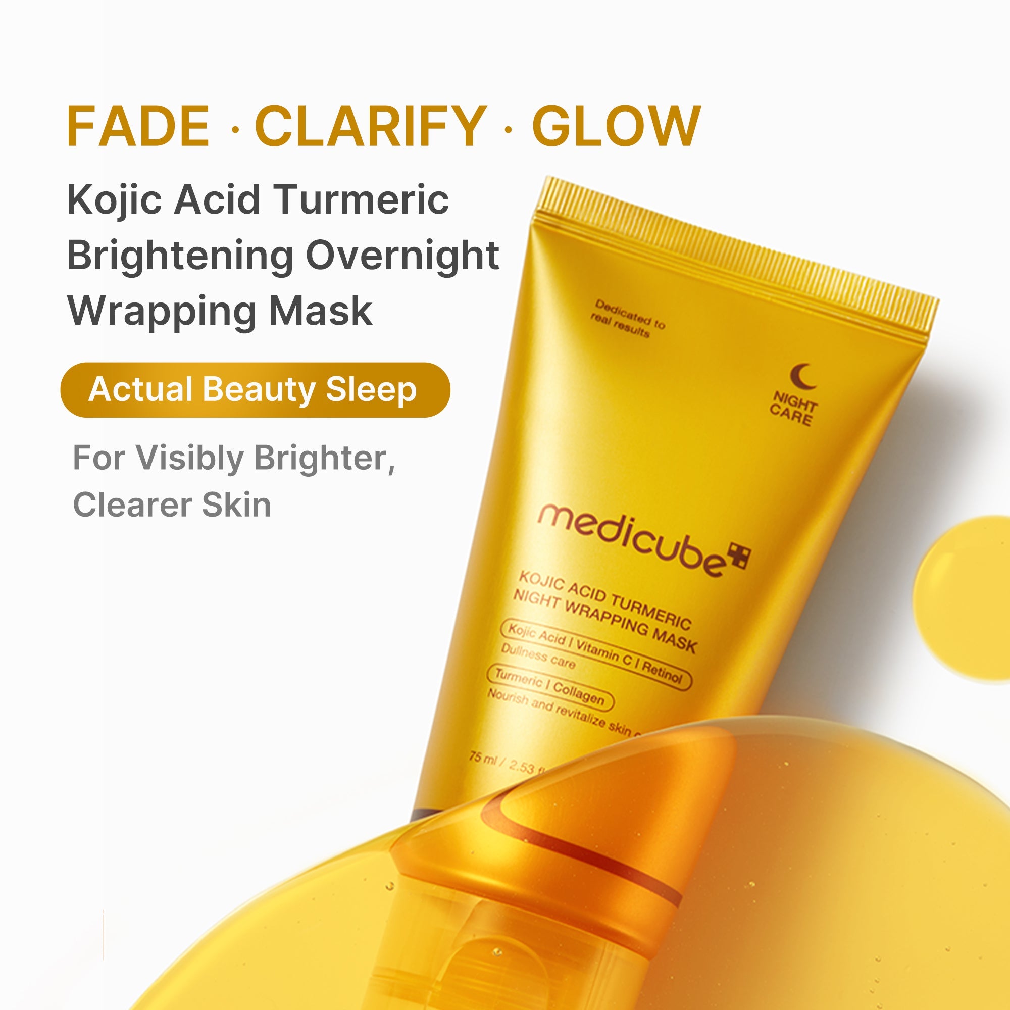 Kojic Acid Turmeric Overnight Wrapping Mask R3