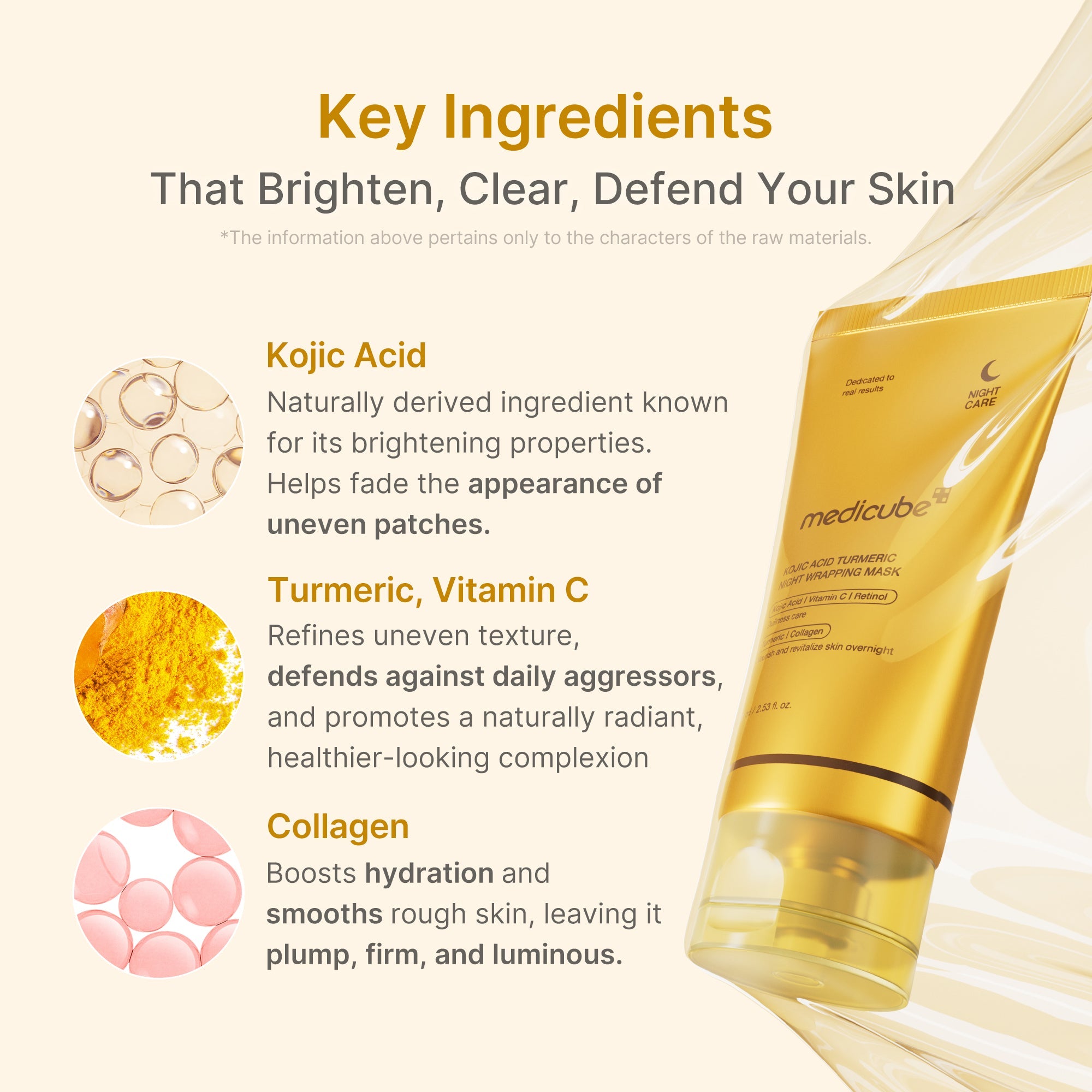 Kojic Acid Turmeric Overnight Wrapping Mask R3