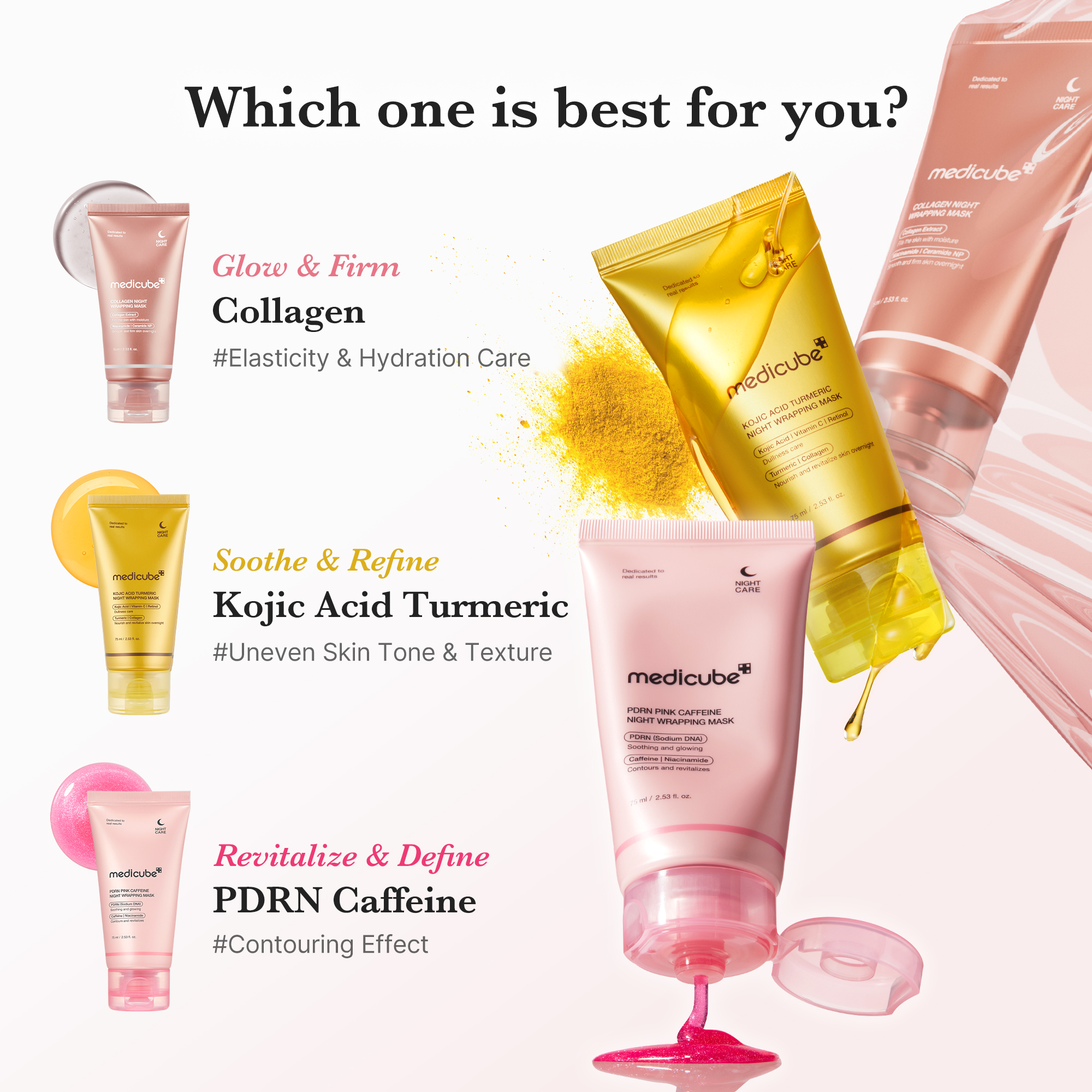 Kojic Acid Turmeric Overnight Wrapping Mask R3