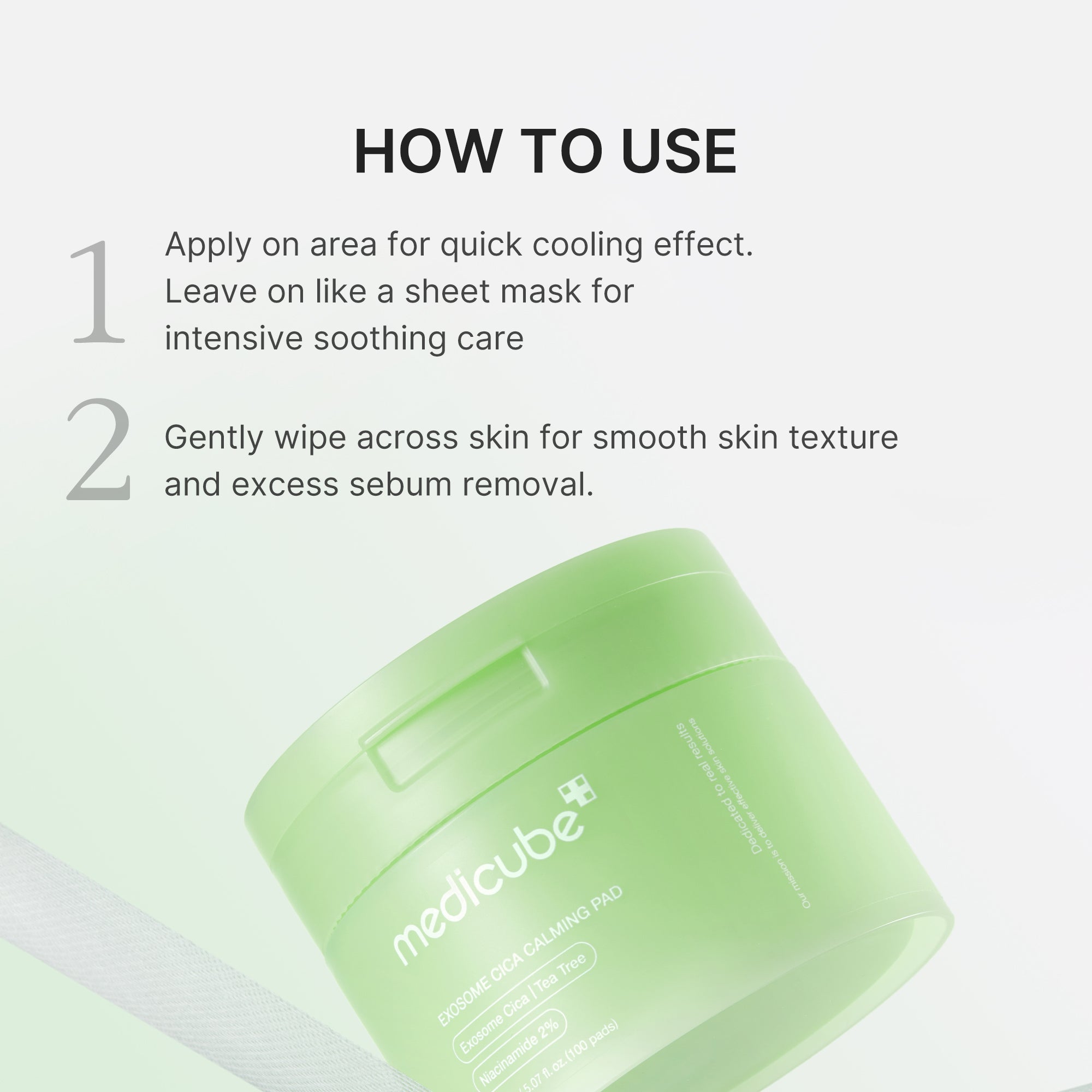 Exosome Cica Calming Toner Pads R1
