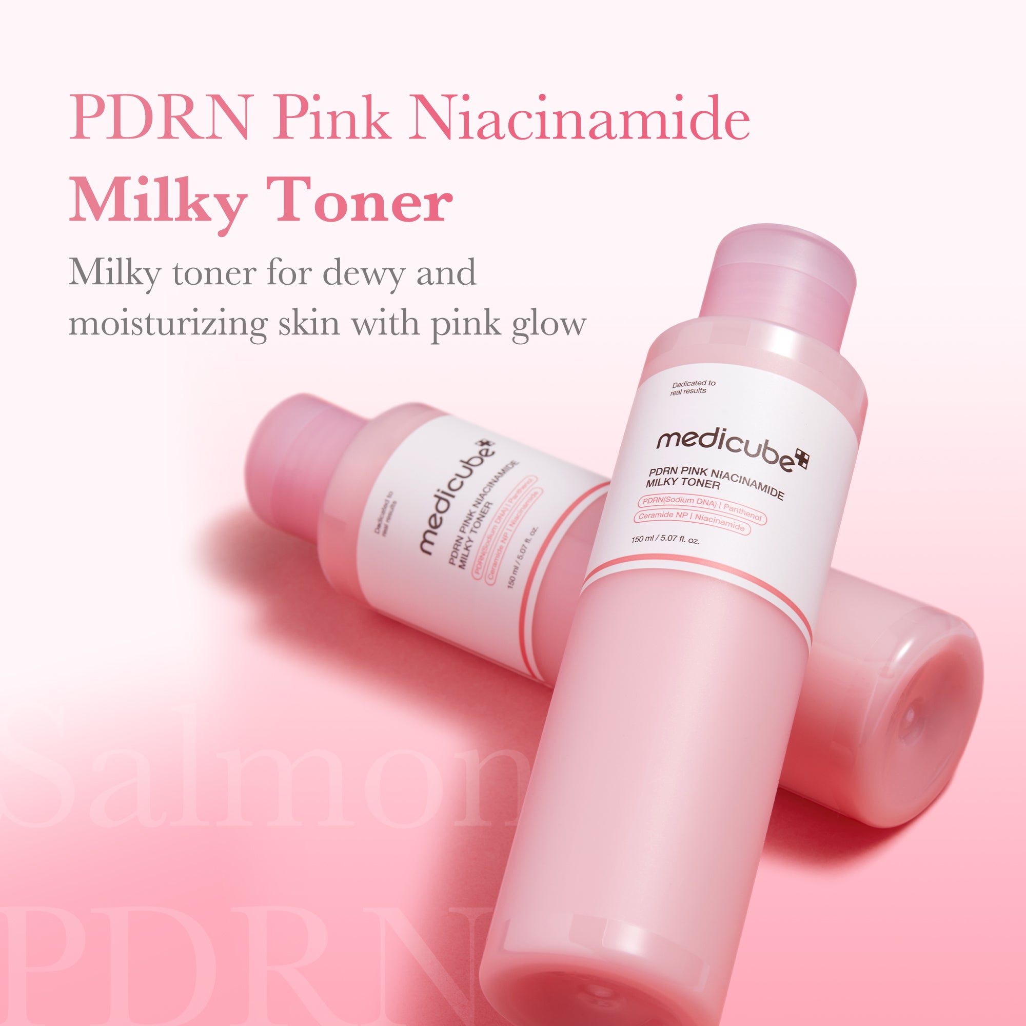 PDRN Pink Niacinamide Milky Toner F9