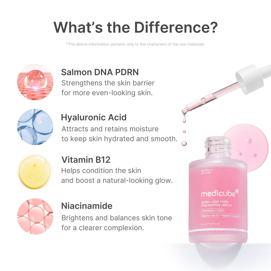 Ultra Light PDRN Pink Peptide Serum L6
