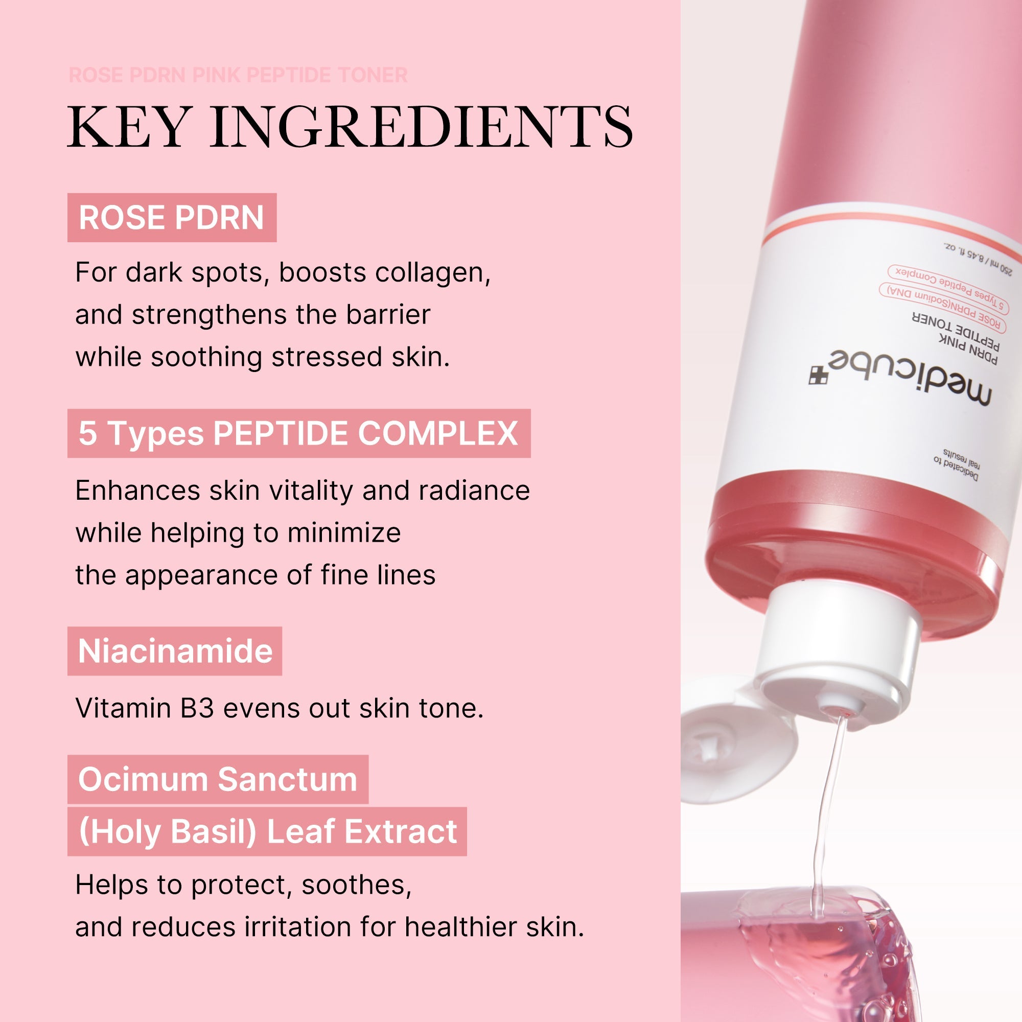 PDRN Pink Peptide Toner H2