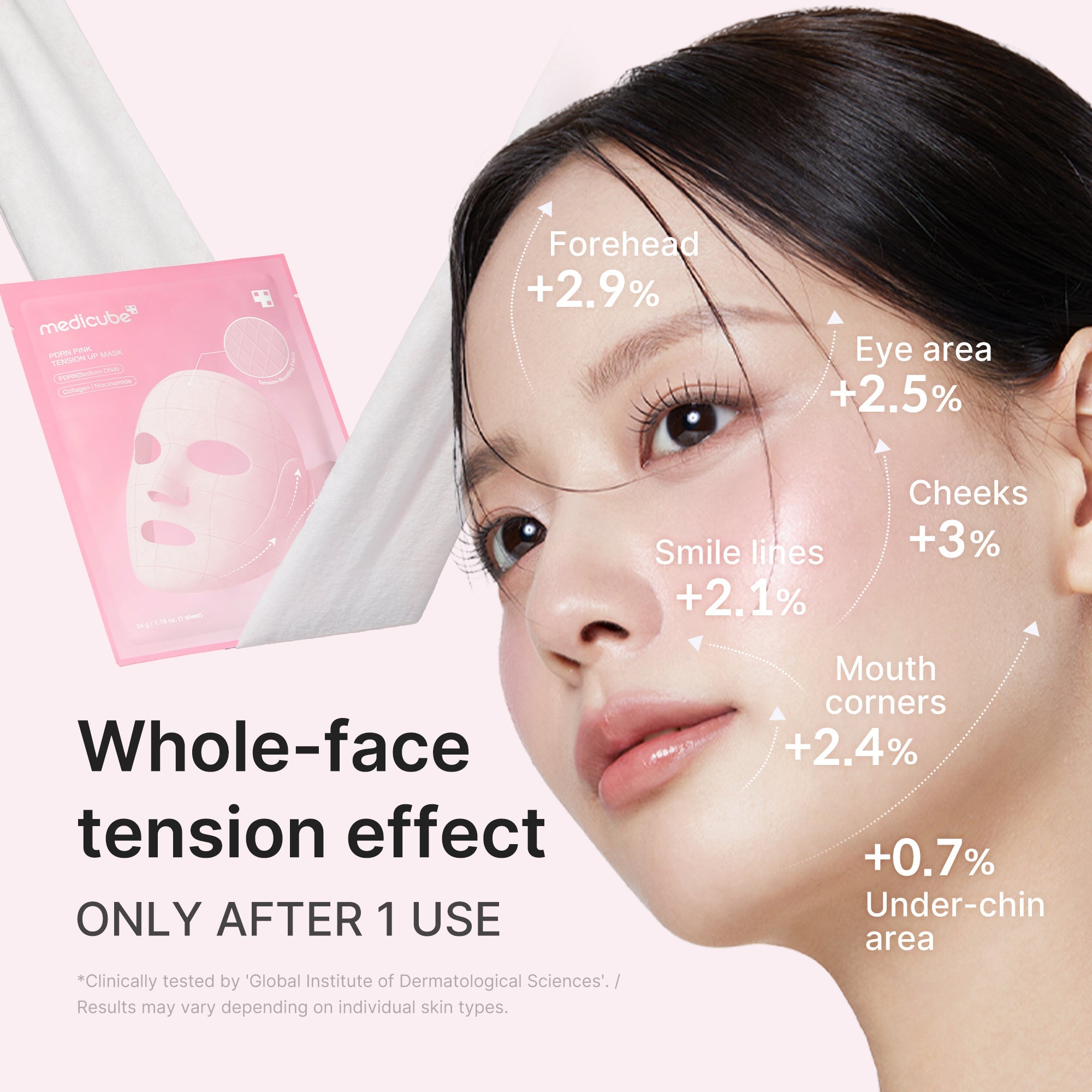 PDRN Pink Tension Up Mask C3