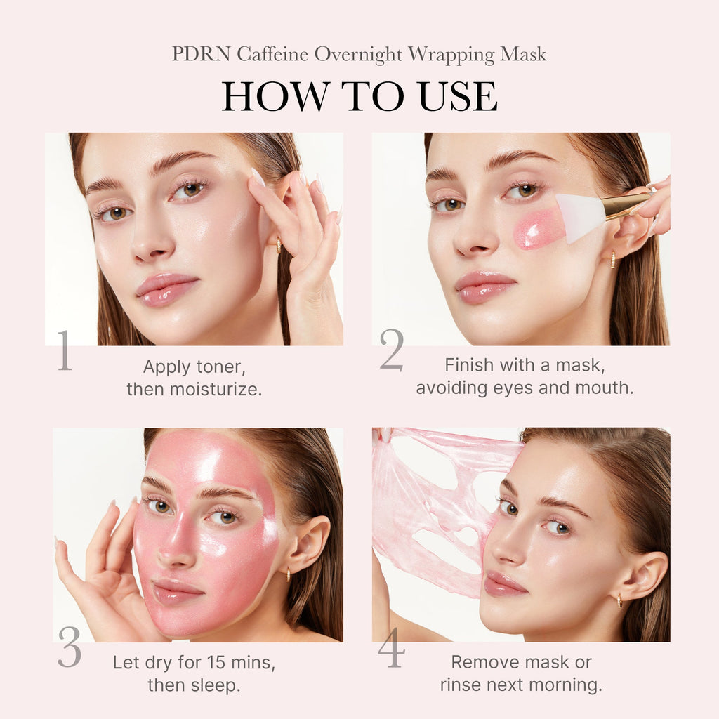 PDRN Pink Caffeine Overnight Wrapping Mask H7