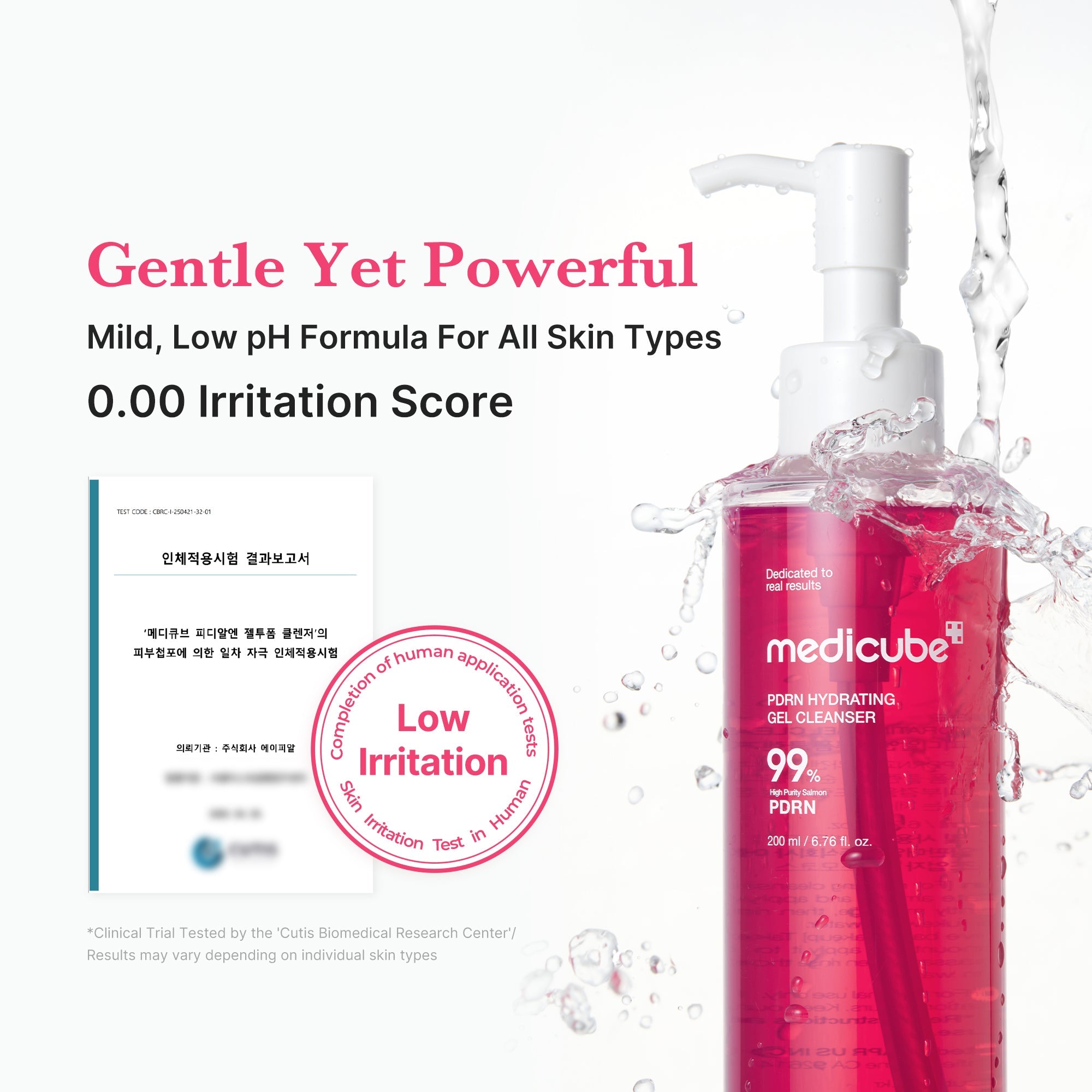 PDRN Pink Gel Cleanser A5
