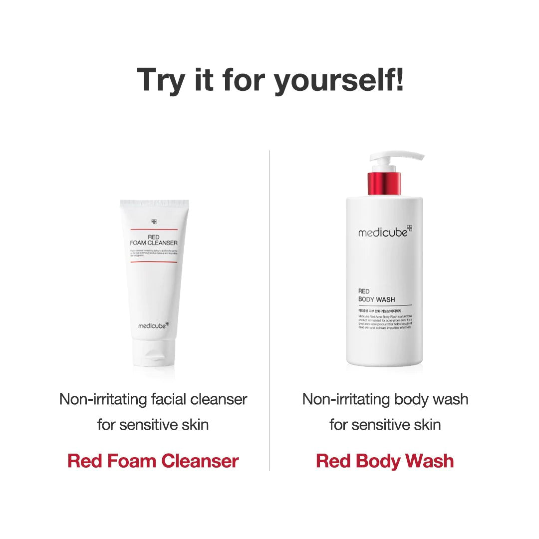 Red Body Wash E2