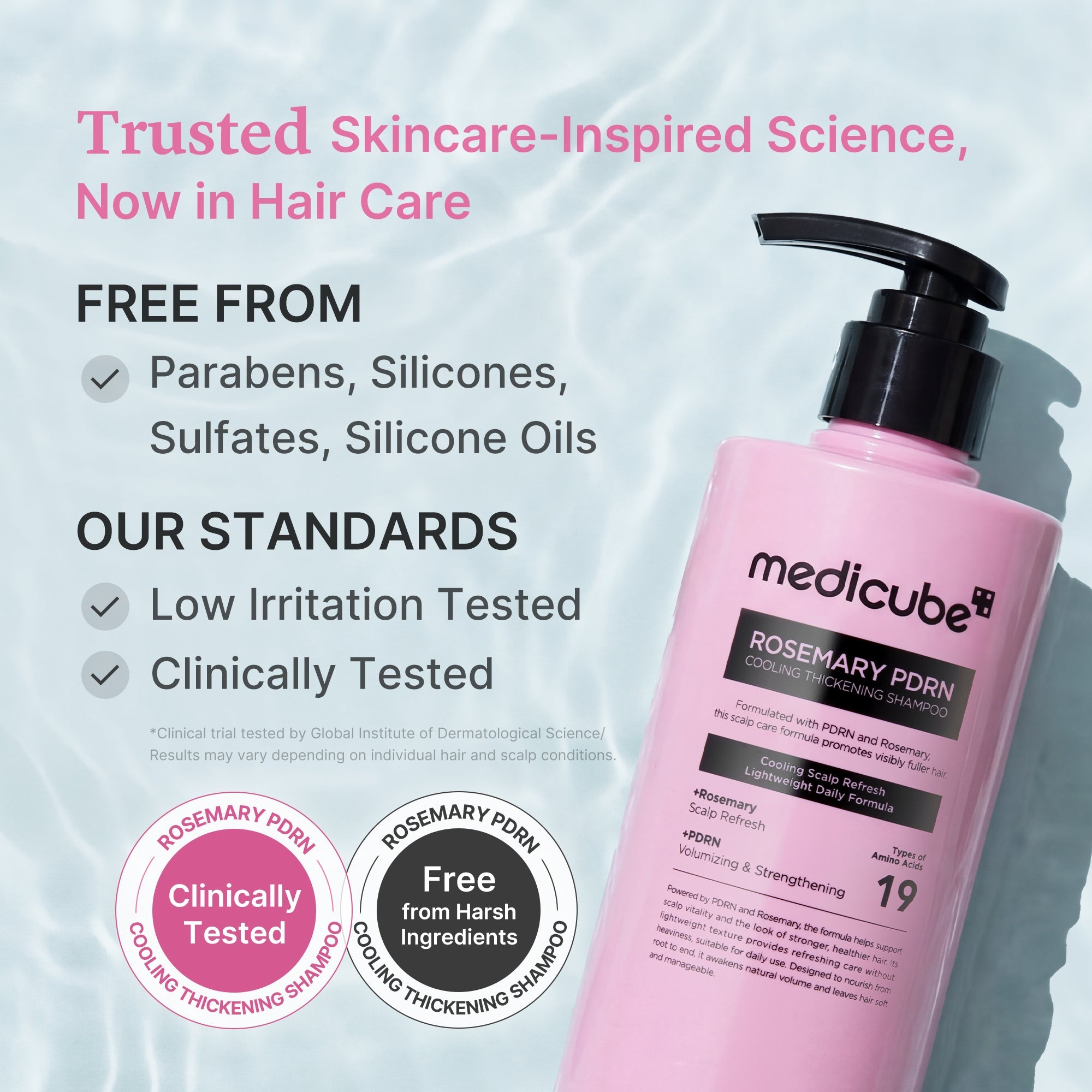 Rosemary PDRN Cooling Thickening Shampoo Q5