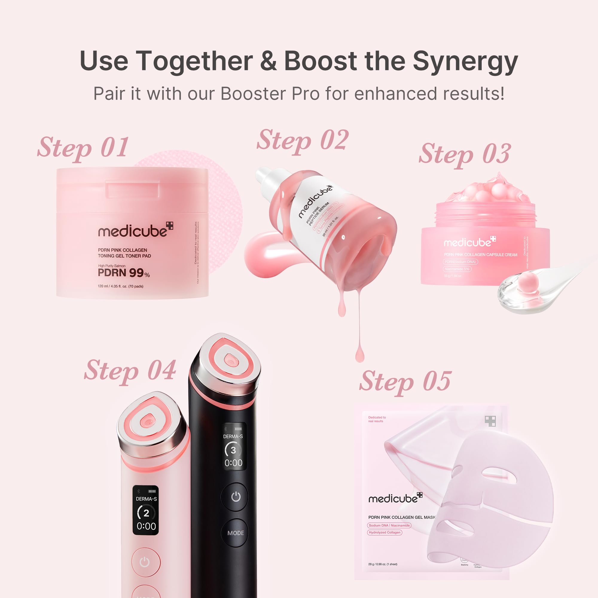 PDRN Pink Peptide Serum Z1