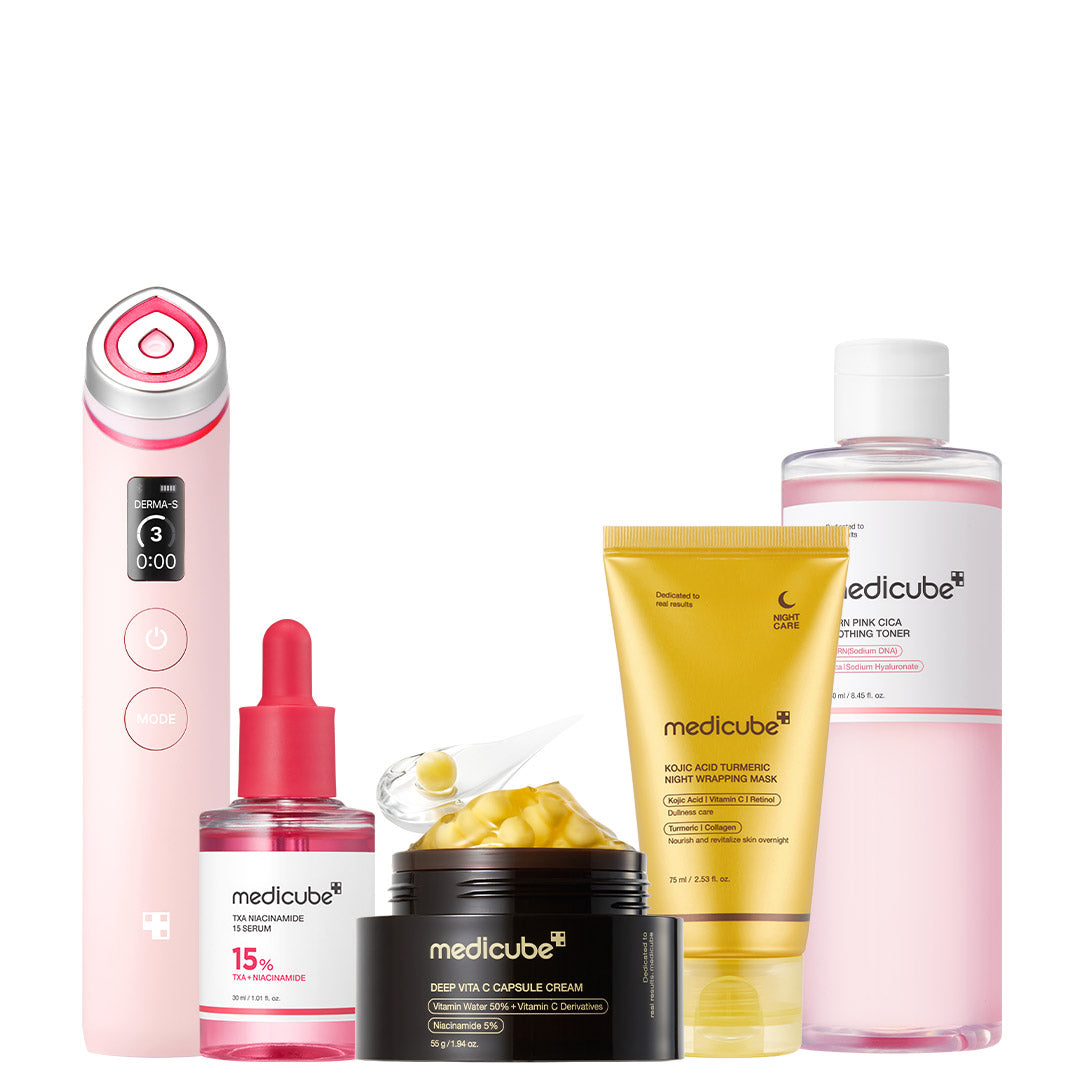 Pink & Gold Ultimate Care Set T7